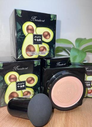 Кушон на основі екстракту авокадо zozu avocado beauty cream concealer (01