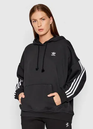 Худі adidas originals hoodie black h377991 фото