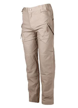 Тактические штаны s.archon ix9 sand khaki l мужские с карманами карго