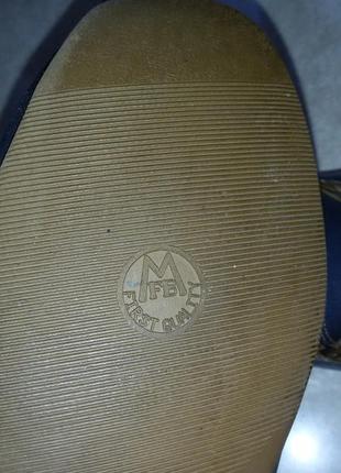 Зручні шкіряні туфлі - лофери  преміального бренду sioux,розмір 41 1/2 -42 (7 1/2),устілка 27см5 фото