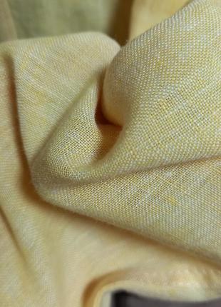 Пиджак,жакет льняной 100% лен ,яркий ,качественный новый,жёлтый.8 фото