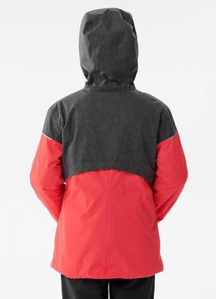 Куртка детская sh100 х-warm для зимнего туризма водонепроницаемая для 7-15 г. - 7-8 г. 123-130 см.5 фото