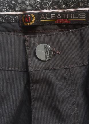 Прямые, темно-серые брюки, в мелкую albatros jeans, 28 размер, — цена 350 в каталоге ✓ Купить женские вещи по доступной цене на Шафе | Украина #118229718