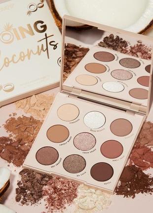 Палетка теней colourpop going coconuts