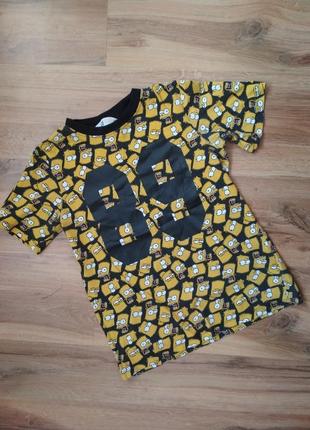 Футболка h&m the simpsons 8-10 лет