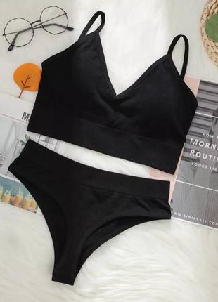 Топ и трусики стринги 🌸