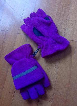 Ілісові дитячі рукавички-трансформери kids 10-12років
