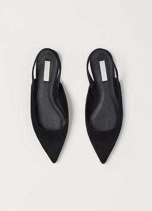 Туфли слингбеки h&m premium selection p.372 фото