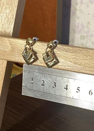 Сережки під золото