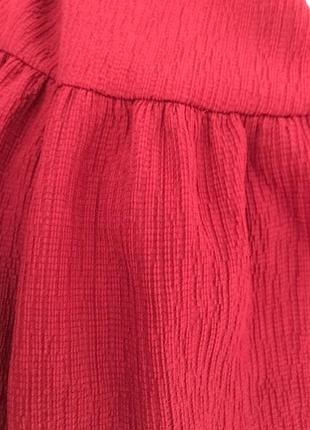 Стильное платье красивого винного цвета от primark, размер 10 (s-l)9 фото