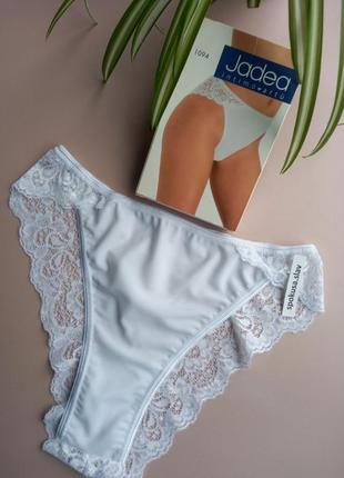 Високі білі жіночі трусики сліпи jadea 1094 розмір  5. хl. 50