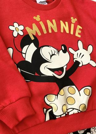 Красивый нарядный костюм свитшот леггинсы mickey disney george4 фото