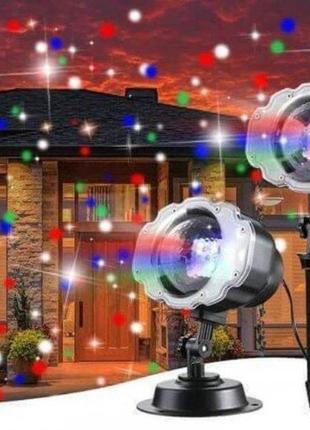 Star shower wl-809: лазерный проектор с разноцветными квадратами