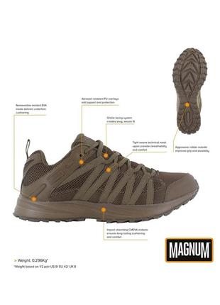 Тактические кроссовки halbschuhe "magnum" storm trail lite coyote4 фото