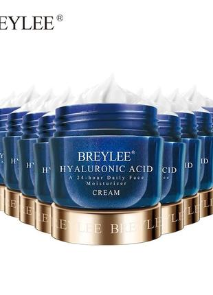 Увлажняющий крем для лица с гиалуроновой кислотой breylee hyaluronic acid face cream