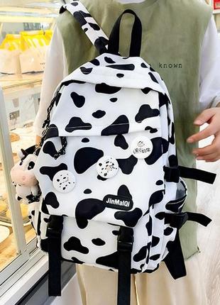 Рюкзак портфель корова расцветка коровья коровы cow6 фото