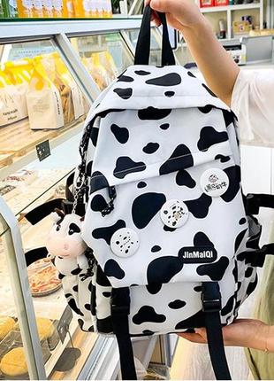 Рюкзак портфель корова расцветка коровья коровы cow7 фото