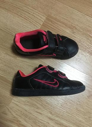 Дитячі шкіряні кросівки nike 4