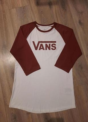 Футболка vans с длинными рукавами. eur-l