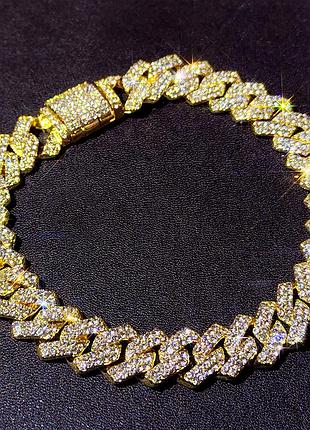 Супер красивое блестящее ожерелье на руку