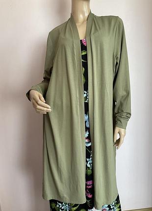 Длинный вискозный кардиган /xl / brend ivvbella
