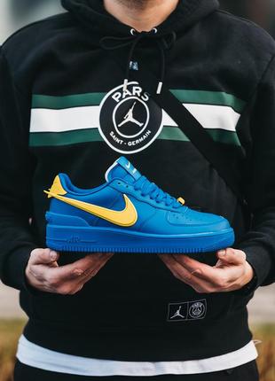 Nike air force 1 low ambush blue, кроссовки найк форс мужские синие, мужское кроссовки найк