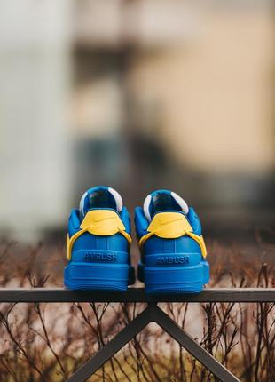 Nike air force 1 low ambush blue, кросовки найк форс чоловічі сині, мужские кроссовки найк4 фото