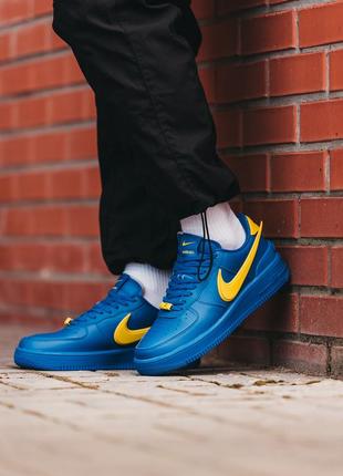 Nike air force 1 low ambush blue, кроссовки найк форс мужские синие, мужское кроссовки найк6 фото