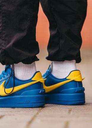 Nike air force 1 low ambush blue, кроссовки найк форс мужские синие, мужское кроссовки найк8 фото