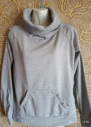 Отличная спортивная кофта/свитшот/реглан colours  of the world/размер 38/40