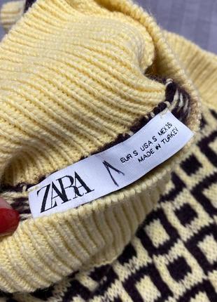 Трикотажное платье zara3 фото