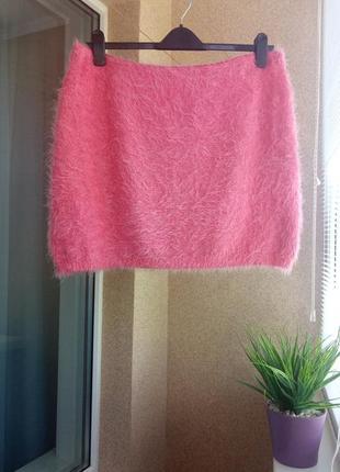 Красива стильна м'яка спідниця міні