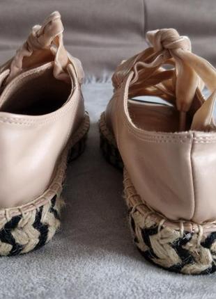 Жіночі туфлі мокасини еспадрільї parfois5 фото