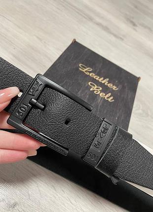 Ремінь пояс чоловічий шкіряний в стилі levi’s /ремень пояс мужской кожаный