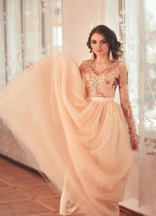 ❤️👗пишне вечірнє випускне весільне👰 плаття-трансформер 2в1🔥 свадебное платье✨10 фото