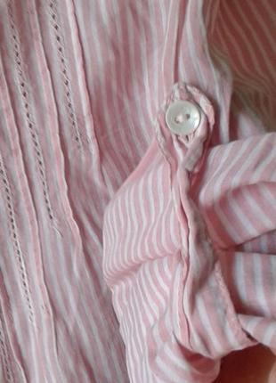 Рубашка - блуза хлопок тонкая легкая лето- весна3 фото