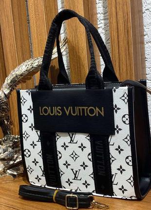 Сумка белая женская в стиле louis vuitton сумка луи витон кросс-боди