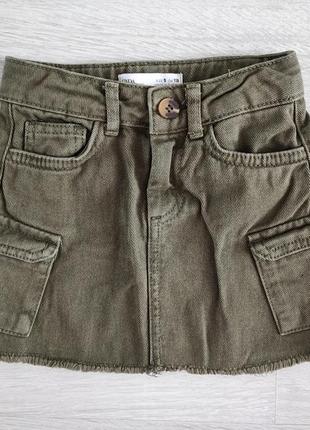 Дитяча спідничка карго zara