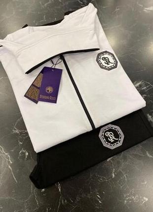 Стильний костюм із коротким рукавом, люкс-якість.