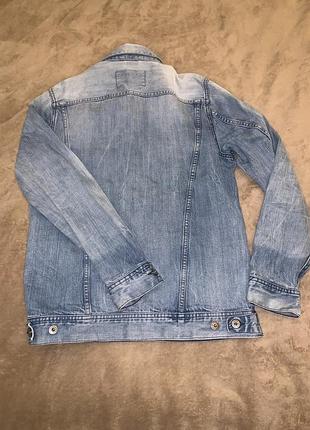 Мужская куртка джинсовая