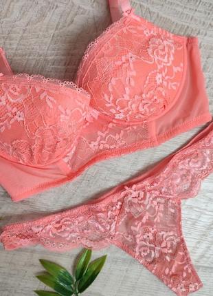 Ажурный комплект белья кружевной наборкружевый ann summers 32d 70d m 10 38