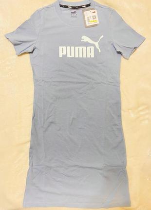 Облегающее платье-футболка essentials puma3 фото