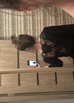 Шифонова блуза з красивою спинко3 фото