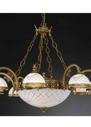 Люстра reccagni angelo l 7002/8+3 bronzo arte/bianco classico