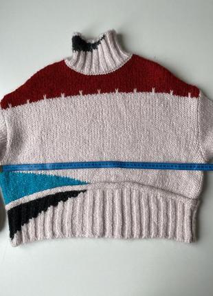 Стильный цветной свитер zara8 фото