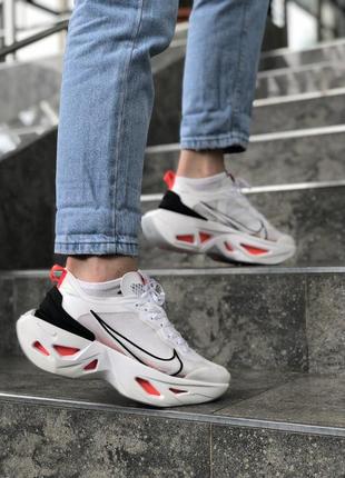 Очень красивые и удобные кроссовки nike в белом цвете (весна-лето-осень)😍