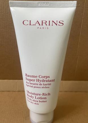 Clarins moisture-rich lotion лосьон для тела 200ml