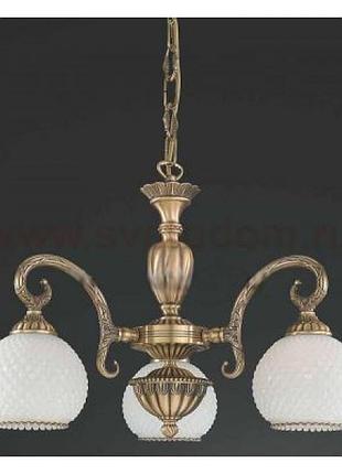 Люстра reccagni angelo l 8400/3 br.arte /bianco