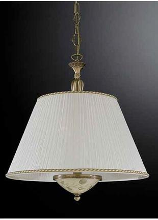 Люстра reccagni angelo l 6422/50 бронза/скло/тканина