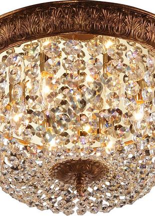 Потолочный светильник altalusse inl-1095c-06 gold coffee foil